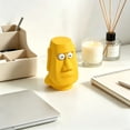 thumbnail image 5 of Funny Moai Desk Decor, 3.16 Inch Popping Eyes Stress Relief Statue, Novelty Office Gadget for Adults, Anxiety Relief Sculpture for Home and Workspace, 5 of 6