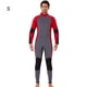thumbnail image 3 of Traje de neopreno completo Traje de cuerpo completo para hombres y mujeres Actividades deportivas de agua de una pieza en agua fría para snorkeling Surfing Spearfishing Man / Red S Scienceny OD017131-25, 3 of 7