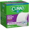 Curad Pro Gauze Pads, 3 x 3 inches - 25 Ea, 3 Pack