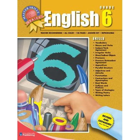 Pre-Owned English Grade 6 (Master Skills) (Paperback) 156189026X 9781561890262