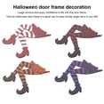 thumbnail image 4 of Billuyoard Marco de puerta de Halloween, armario, mesa, silla, decoración de esquina de pared, muebles de fiesta, apliques, regalos reutilizables Kits de decoración para fiestas Violeta Billuyoard HA063835-04B, 4 of 6