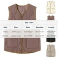 thumbnail image 3 of Neewe Women Quilted Casual Vest Lightweight Packable Sleeveless Jacket Button Top with Pocket, 3 of 3