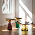 thumbnail image 3 of Mesa de centro de cristal colorida transparente, mesas de salón, mesa de té redonda de alta gama, Muebles, 3 of 4