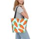 thumbnail image 2 of Balery Cartoon Carrot Bolsa de Hombro con Diseño, Bolsa Grande y Duradera, Bolsa Versátil para Compras, 2 of 6