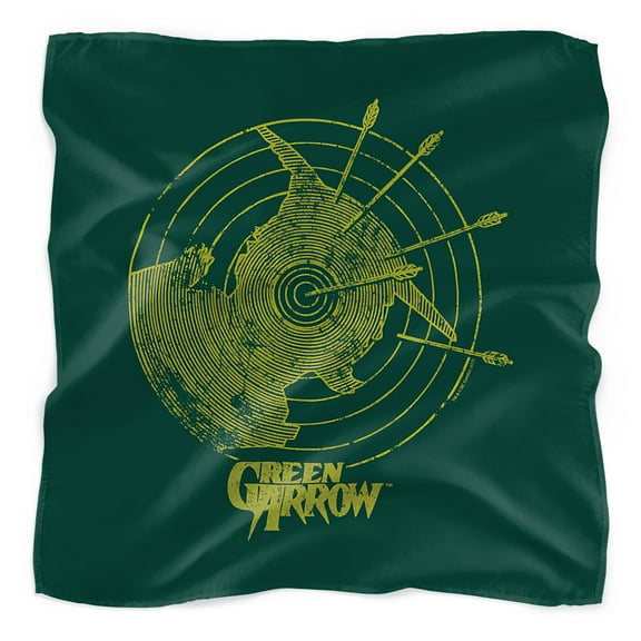 Justice League Green Arrow Always on Target Bandana (21 in x 21 in)