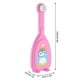 thumbnail image 4 of Toystoory Cepillo de de silicona de mano en forma de U Boquilla para niños enteros de doble cara Limpieza infantil ancha Rosado 20piezas, 4 of 6