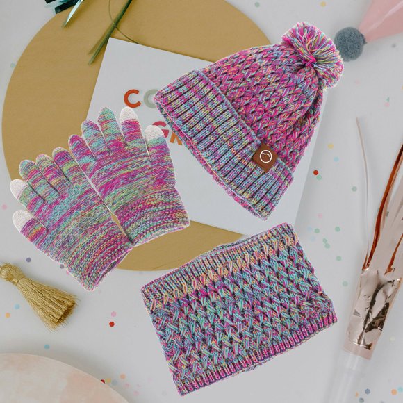 ELAYARD Accesorios Para Con Gorro Y En Color Violeta En Polar