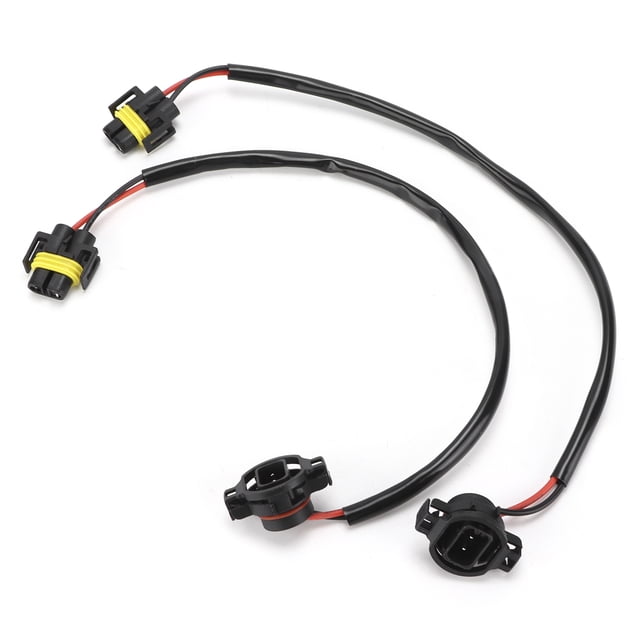 Arnés de cableado para faros antiniebla, adaptadores de cableado macho H16 5202 a faros antiniebla Arnés de cableado para faros delanteros Máxima comodidad