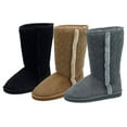 thumbnail image 2 of Starbay Women's Knitted Sweater Style Faux Suede Boots, 2 of 2