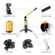 thumbnail image 4 of Yescom 3-Jaw Hydraulic Gear Puller Set 15 Ton Wheel Bearing Pulling Separator w/Case, 4 of 9