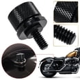 thumbnail image 5 of ALLTIMES Rear Mudguard Seat Bolt Aluminum Screw Quick Mount Universal for Harley Davidson Sportster Touring Softail Dyna with 1/4-20 Thread 1996-2015, Black, 5 of 10