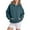 Light Blue, variant on Women Hoodies Oversized Long Sleeve Comfy Casual Basic Sweatshirts 2025 Fall Pullover Outfits Y2K Clothes