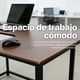 thumbnail image 4 of Mesas Gamer Escritorio Oficina En L Escritorio De Madera Para Computadora Ejecutivo 140x100cm, 4 of 6