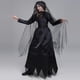 thumbnail image 3 of Halloween witch Costume Women's Ghost Black Ghost Bride Evil Queen Costume Female ghost costume, 3 of 5