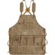 thumbnail image 1 of Chef Apron, Waterdrop Resistant Cotton Canvas Cross Back Adjustable Apron, 70*74.5cm(Cappuccino Brown), 1 of 5