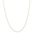 thumbnail image 1 of Chaîne Singapour en Or Jaune 14K 1 mm x 18 Po, 1 of 1