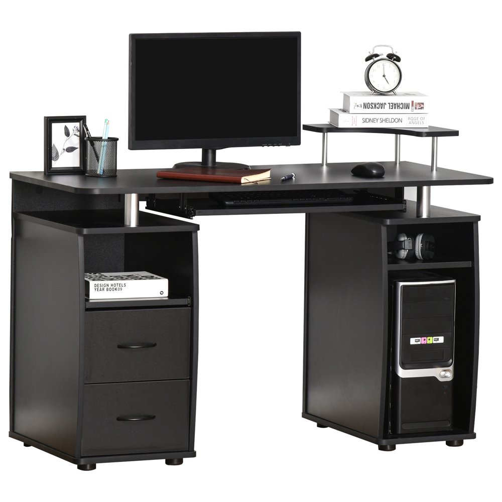 MultiFunction Computer Desk Home Office Workstation with