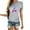 Grey, variant on Tshirts Shirts for Women Valentines Sweater Women Casual Short Sleeve Women Shirts Dressy Casual Heart Print Round Neck Cute Tunic Tops Cute Funky Hawaiian Shirt,Grey