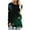 BGreen, variant on Ichuanyi Womens Tops, Summer Women's Fashion Geometric Printed Round Neck Long Sleeve Loose T-shirt Top