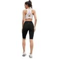 thumbnail image 7 of Women's Biker Shorts High Waist Butt Lift Yoga Workout Shorts with Hidden Pockets, 7 of 7