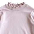 thumbnail image 5 of biudgviw Toddler Girls Long Sleeve Shirts Kids Ruffle Crewneck T-Shirts Casual Soft Basic Tees Cute Baby Girl Clothes(Pink,2-3 Years), 5 of 6