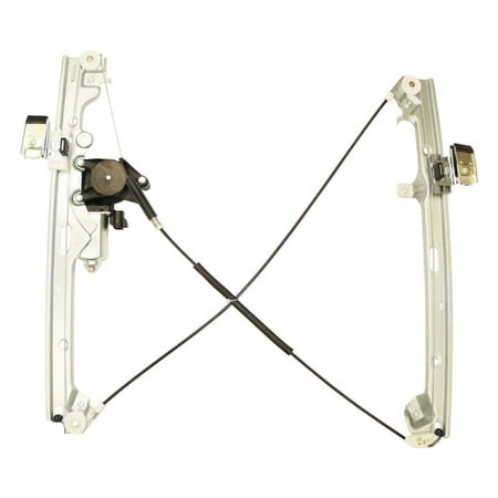 AC Delco 11A16 Window Regulator, With Motor Power, Front, Driver Side