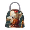 thumbnail image 1 of Balery Chef Chicken With Beer Bottles Bolsa de Almuerzo para Mujeres, Caja de Almuerzo, Bolsa de Almuerzo Pequeña Impermeable, Tote de Almuerzo Reutilizable con Gran Capacidad, 1 of 6