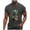 Grey, variant on LUOGENLI Male T-shirts for Mens Men's Pineapple Round Neck T Shirt Men's Top Shirt Two T-shirts for Men Graphic Tee Summer Clothes 4xlt Mens T-shirts Graphic Tees Summer Clothes White L