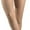 Golden / Suntan, variant on Sigvaris Style 781 Sheer 15-20 Open Toe Compression Pantyhose Suntan LS Short