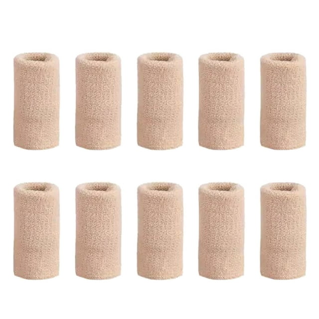 Finger For Outdoor Sports Nylon Finger Sleeves Durable Breathable Comfortable Grip Enhanced Performance 10 Pack Extra Thick Reusable for Men Nubs Thumb Sleeves Non Latex Small Pack Finger Finger Cots