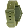 thumbnail image 2 of Nixon Men's A1191025 The Time Teller P Matte Army Green Dial Plastic Strap Watch, 2 of 4