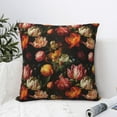 thumbnail image 4 of Yiaed Colorful Tulips Print Pillow Covers Super Soft Decorative Square Throw Pillow Covers Case Cushion Covers for Sofa Couch Bedroom Car Decor（No pillow core）-26"x26", 4 of 7