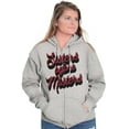 thumbnail image 3 of Sisters Before Misters Friends Family Zip Hoodie Sweatshirt Women Brisco Brands S, 3 of 6