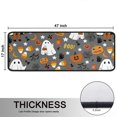 thumbnail image 5 of Kitchen Rugs Sets Of 2,Halloween Cute Ghosts with Boo Anti Fatigue Kitchen Mat Rugs Non Slip Washable,Decorative Kitchen Floor Mats for Kitchen,Sink,Laundry,17"x47"+17"x47", 5 of 5