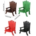 thumbnail image 2 of LEHOZIHEQ Miniature Chair, Dollhouse Chairs, Wooden Mini Furniture Accessories, for Doll House Decoration and Fairy Garden, 2 of 3