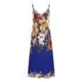 thumbnail image 5 of Robes pour Femmes, Robes Sans Manches Mode Imprimé Bretelles, 5 of 5