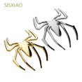 thumbnail image 2 of SISXIAO 3D Universal Car Stickers Metal Spider Shape Chrome Badge Auto Emblem, 2 of 4