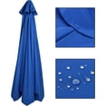 thumbnail image 4 of HAHDAXIA Toit de Remplacement pour Parasol de Patio 3 m 6 Nervures (Toile Seulement)(Tan), 4 of 7