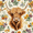 Floral Cow, variant on Yayeee Faucet Mat for Kitchen Sink 14.7" Diatomite Long Splash Guard Pad, Floral Cow