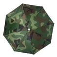 thumbnail image 1 of Umbrella Hat, Elastic Headband Durable In Use Fine Workmanship Blue Hat, Comfortable Carefully Selected Materials For Hiking Fishing, 1 of 8
