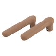thumbnail image 3 of Housse de Protection pour Poignée de Porte en Silicone Manchon Anti-Collision pour Poignée de Porte Café, 3 of 9