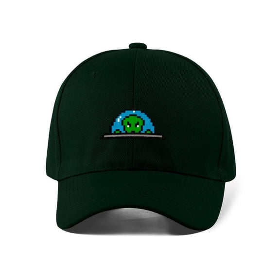 8 Bit Pixel Flying Saucer Hat Hat  -Image by Shutterstock,  Small