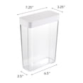 thumbnail image 7 of Yamazaki Home Food Storage Container, White, ABS Plastic, 9.5 cups, 2.3 liters, Lid, No Assembly, 7 of 7