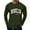 Army Green, variant on VJATTWR Men's Performance Long Sleeve with Hood, Lightweight Athletic Top, Great for Jogging & Gym Xxxxl