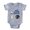 Heather Grey, variant on CafePress - BFF Bowling - Cute Infant Baby Football Bodysuit