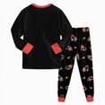 thumbnail image 6 of TOWED22 Toddler Baby Boys Girls Pajamas Kids 2 Piece Pj's Long Sleeve Cartoon Sleepwear Clothes Set Outfits,Little Girl Pajamas 3 6 9 12 18 24 Months 2t 3t 4t 5t 6t 7t 8t 9t(Red,5-6 Y), 6 of 9