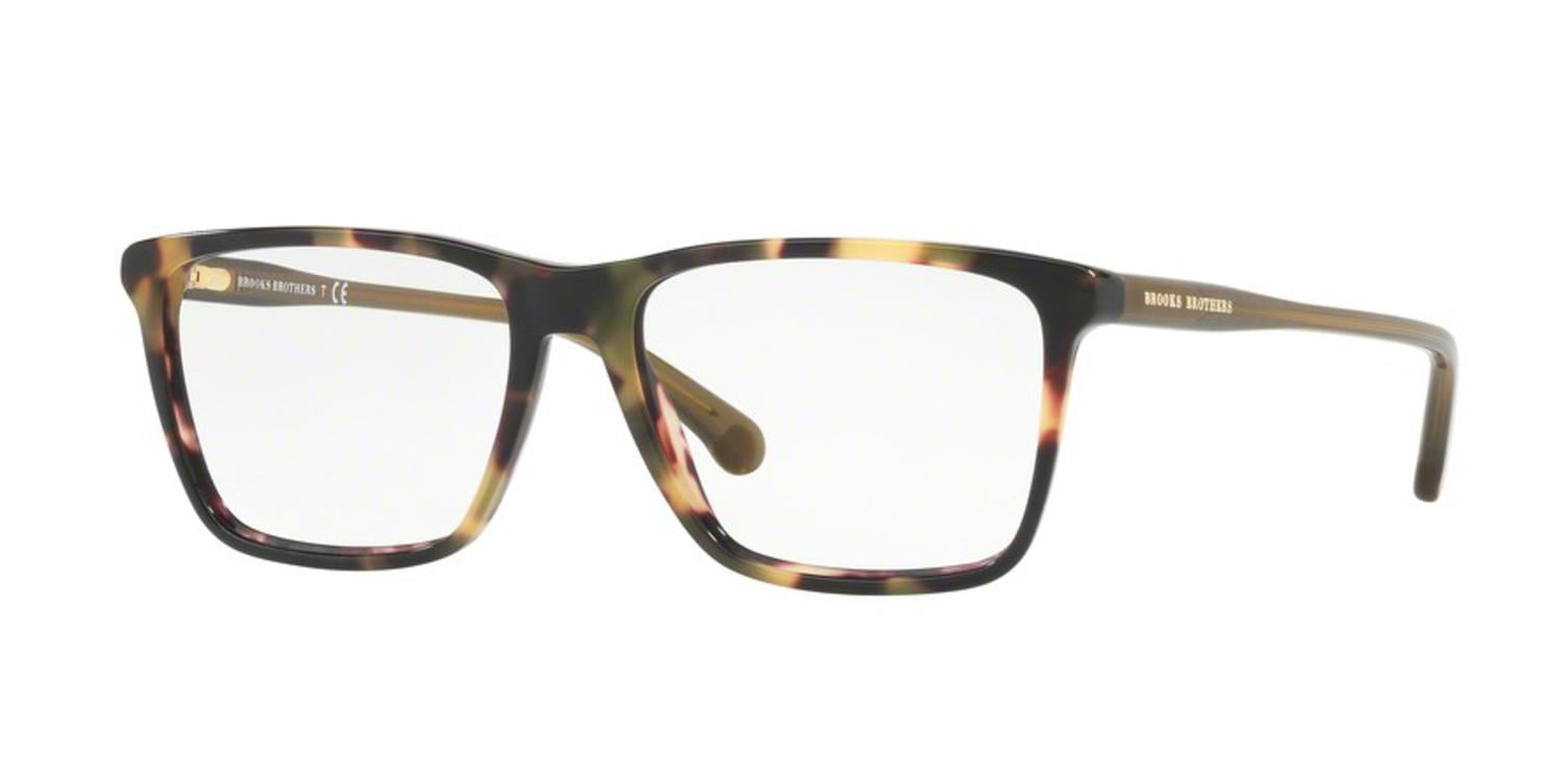 Eyeglasses Brooks Brothers BB 2037 6124 RETRO TORTOISE/OLIVE TRANSLCNT 