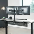 thumbnail image 3 of VIVO Black 44" Clamp-on Under Desk Cable Net, Mesh Cable Management, 3 of 9