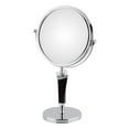 thumbnail image 1 of Aptations 80735 5X & 1X Helix Mirror Free Standing, Chrome & Black, 1 of 2