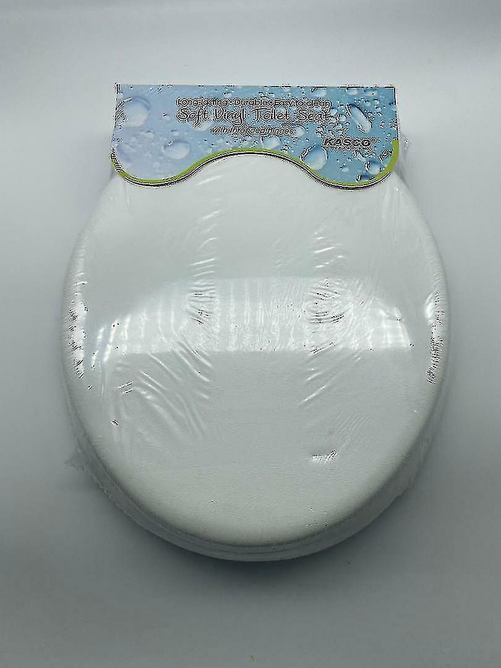 Ultra Soft Toilet Seat Adult Padded Cushion Bathroom White Loo Comfort Wc Good Premium